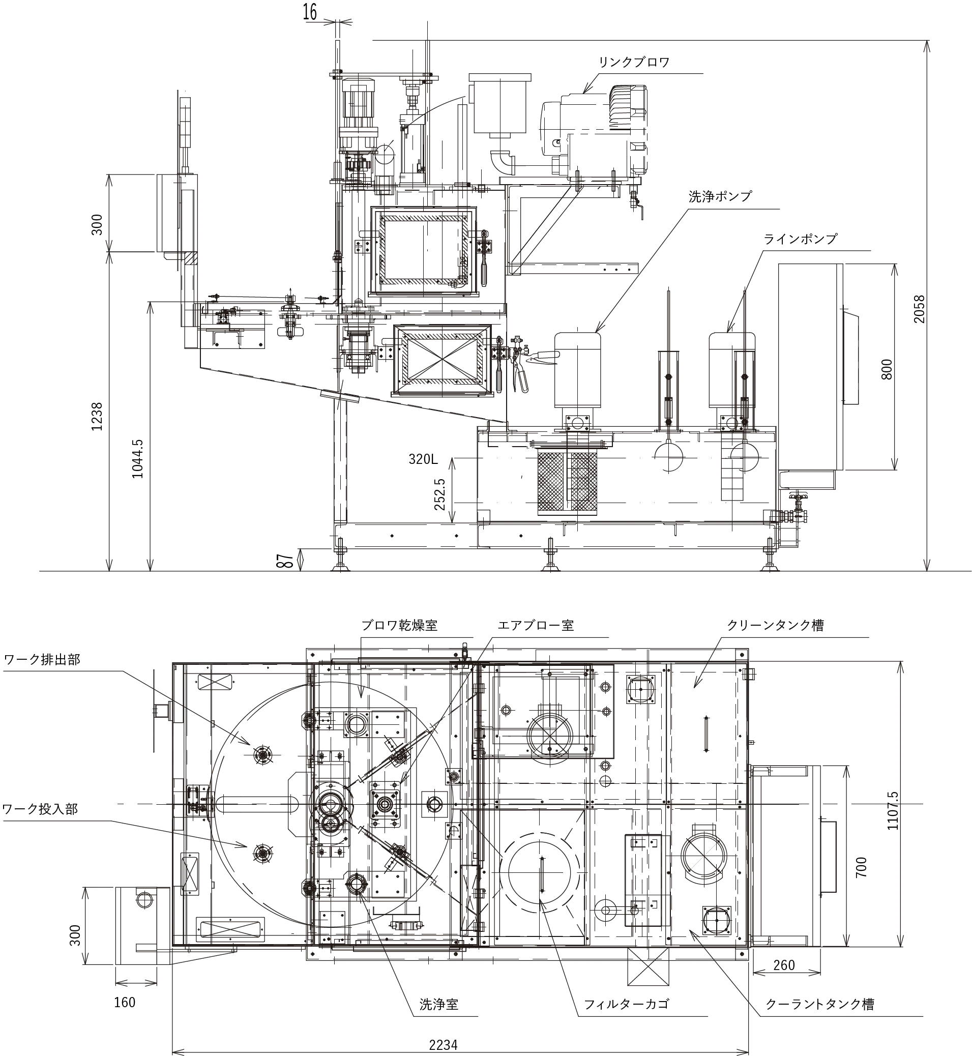 図：外形寸法図